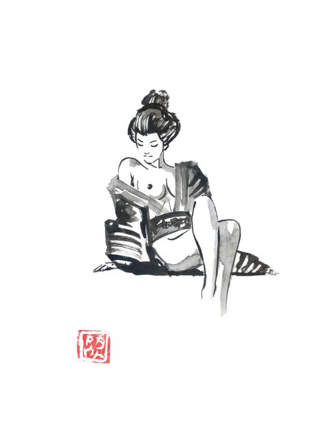Pechane Sumi-e